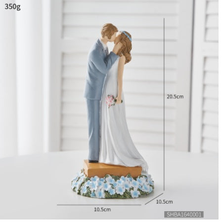 Home Wedding Gift Top Cake Resin Decoration